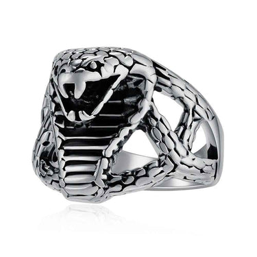 Bague Serpent Cobra